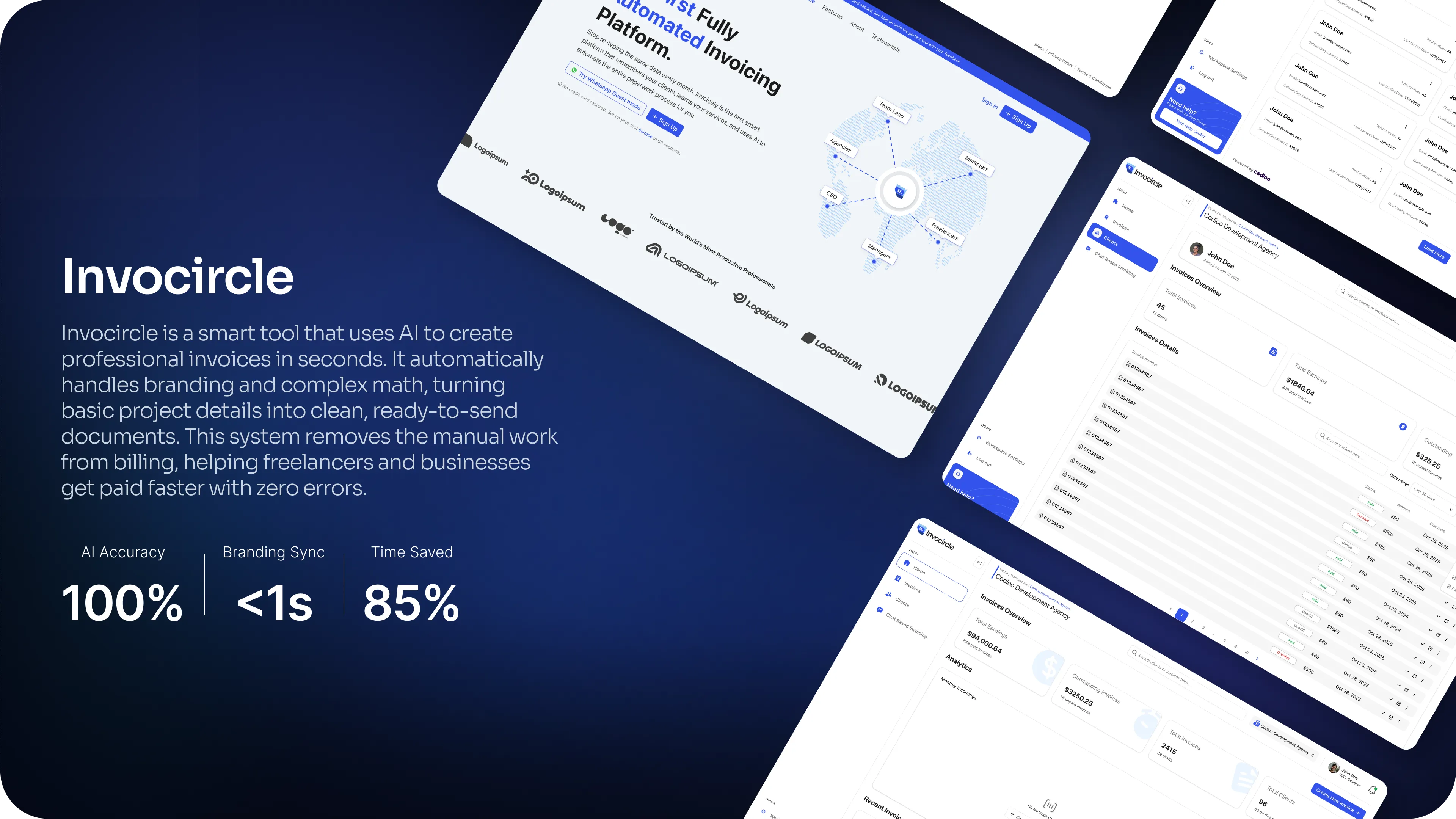 Invocircle — Human-Centered Freelance Invoicing
